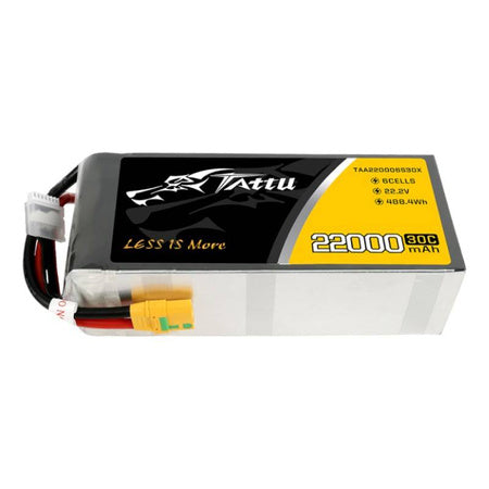 Tattu 22000mAh 22.2V 30C 6S1P Lipo Battery Pack with XT90-S plug - Lithium and NiMH<<<Batteries<<<RC models<<<InnproXML