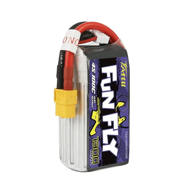 Tattu Funfly 1300mAh 14.8V 100C 4S1P battery - Lithium and NiMH<<<Batteries<<<RC models<<<InnproXML