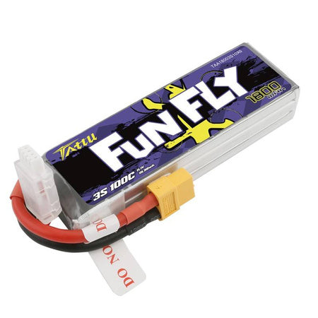 Tattu Funfly 1800mAh 11.1V 100C 3S1P XT60 battery - Lithium and NiMH<<<Batteries<<<RC models<<<InnproXML