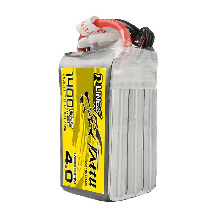 Tattu R-Line 4.0 1400mAh 22.2V 130C 6S1P XT60 Battery - Lithium and NiMH<<<Batteries<<<RC models<<<InnproXML