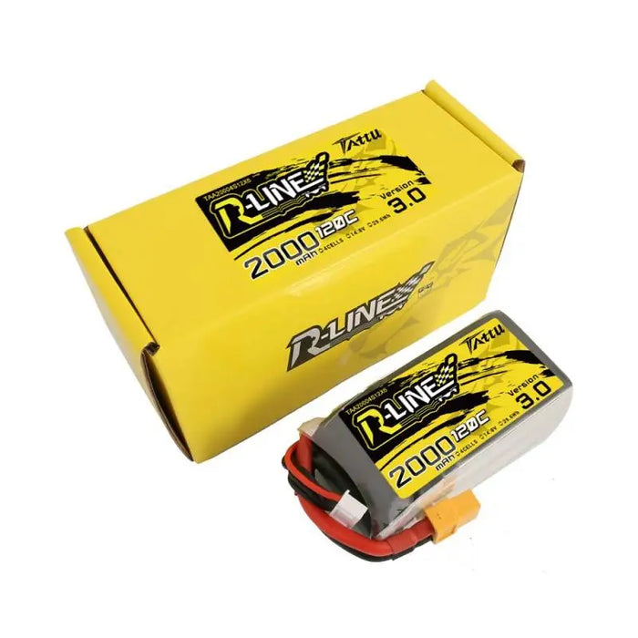 Tattu R-Line Version 3.0 2000mAh 14.8V 120C 4S1P XT60 battery - Lithium and NiMH<<<Batteries<<<RC models<<<InnproXML