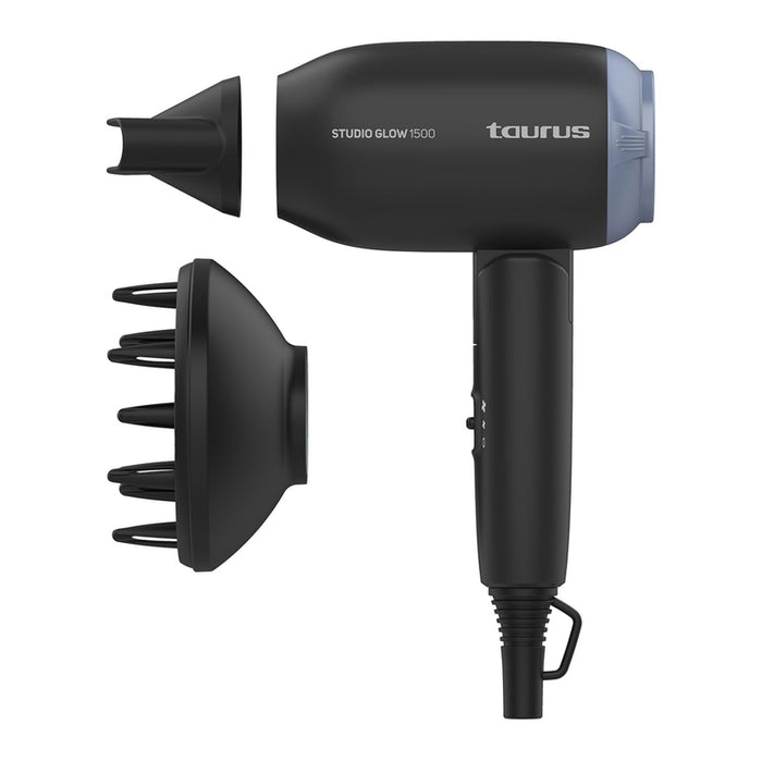 Hairdryer Taurus STUDIO GLOW1500 Black