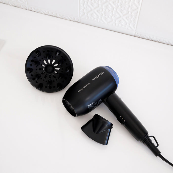 Hairdryer Taurus STUDIO GLOW1500 Black