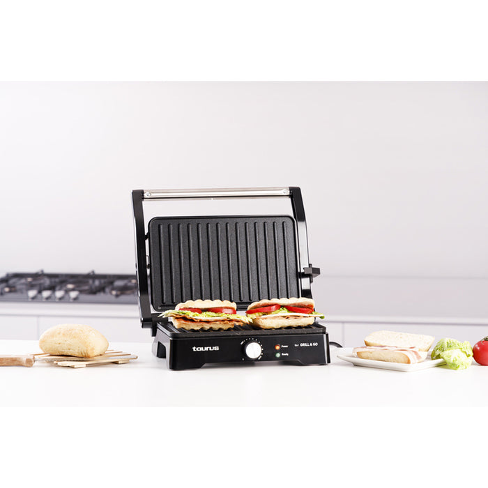 GRILL TAURUS GR1500X BLACK, LID, 1500 W