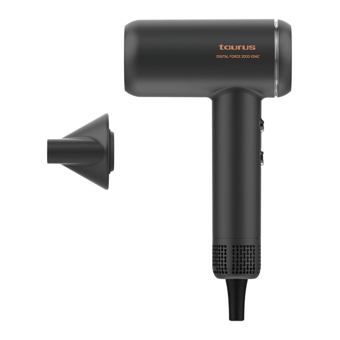 Hairdryer Taurus FORCE 2000 IONI Black 1800 W