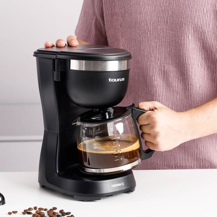 Coffee machine TAURUS VERONA 12 DSC680C BLACK, 680.00 W