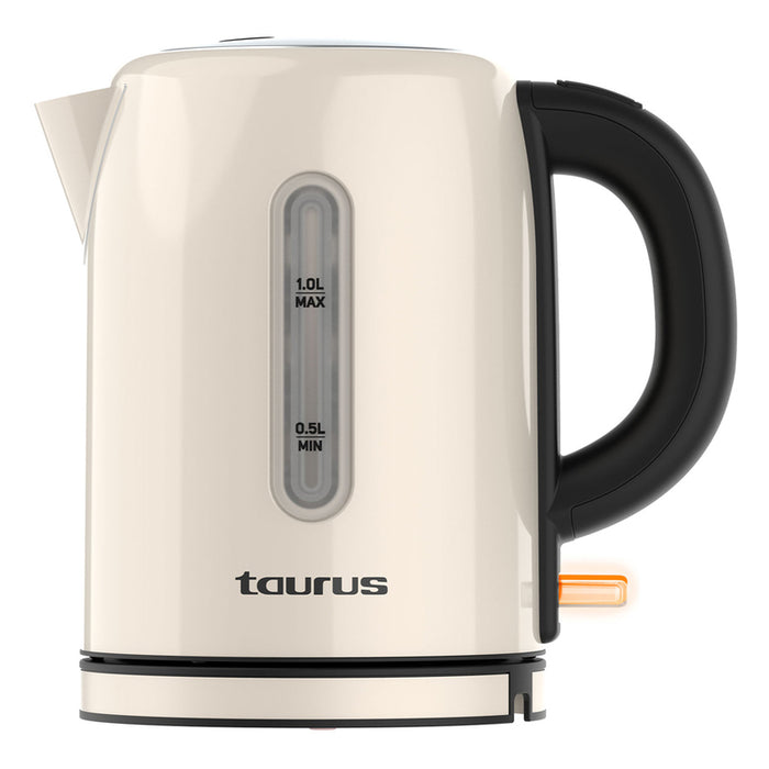 Taurus VINTAGE COMPACT electric kettle 1 L 2400 W Cream