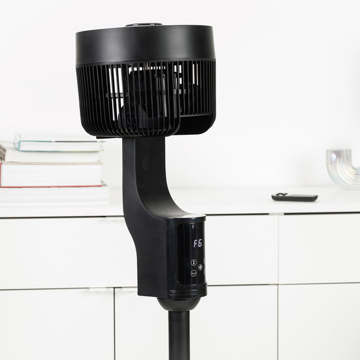 Freestanding Fan Taurus BOREAL 3D Black 24 W