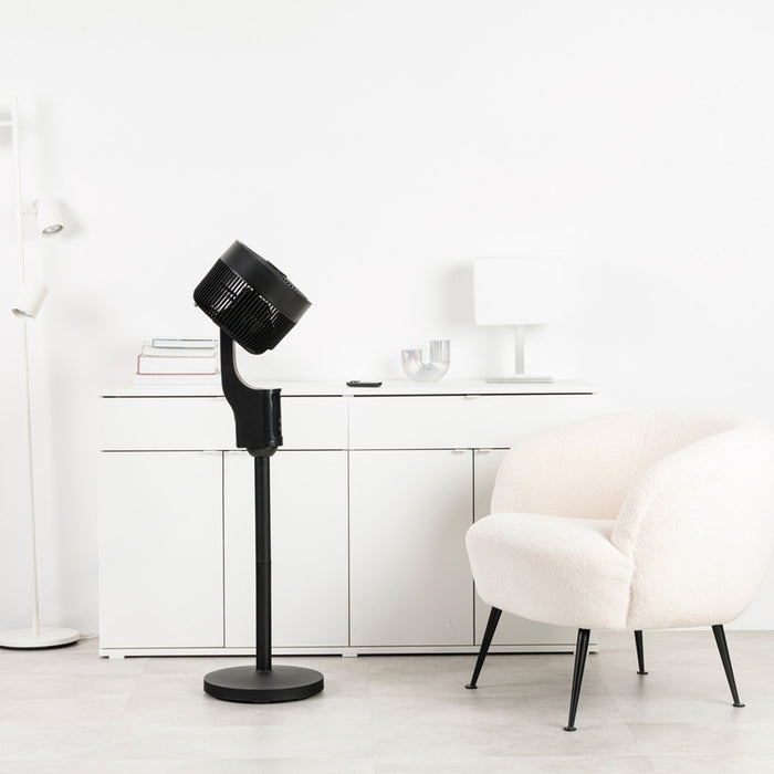 Freestanding Fan Taurus BOREAL 3D Black 24 W