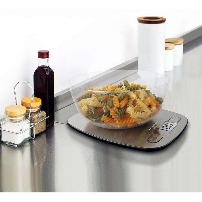 Kitchen scale TAURUS EASY INOX GRAY