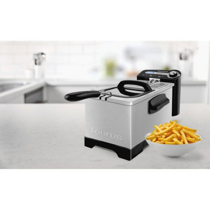 FRYER TAURUS PRO. 3L PLUS 3.00 L, 1.00 kg, 2100 W, GRAY