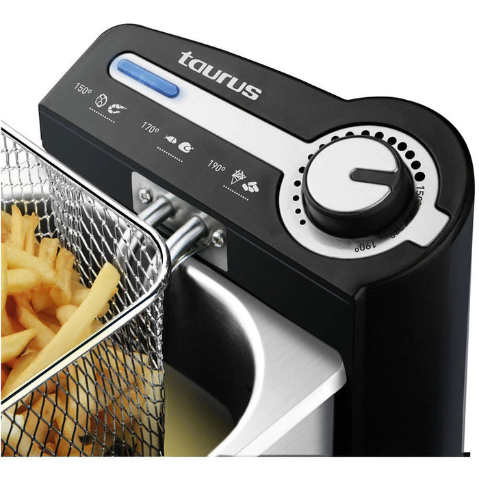 Fryer TAURUS PRO. 2 PLUS 2.00 L, 0.60 kg, 1700 W, STAINLESS STEEL