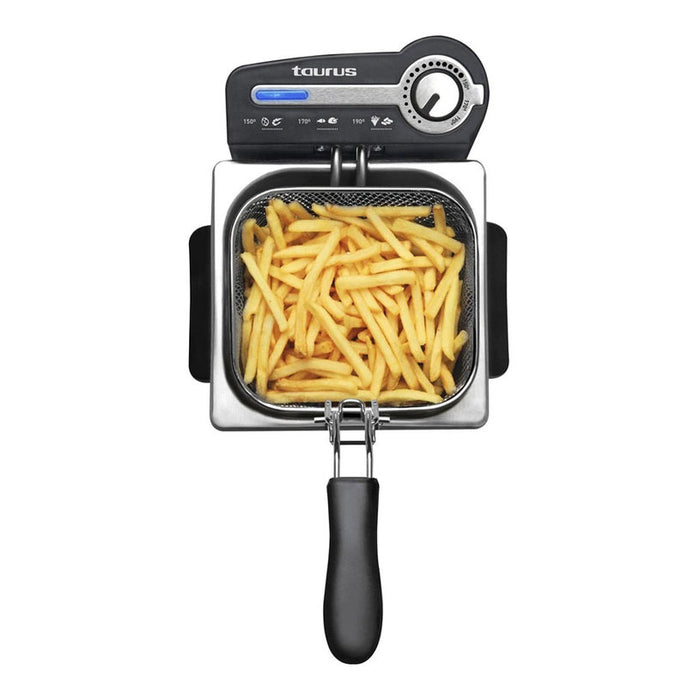 Fryer TAURUS PRO. 2 PLUS 2.00 L, 0.60 kg, 1700 W, STAINLESS STEEL