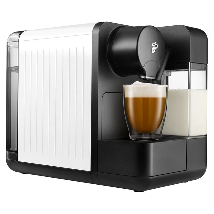 Capsule coffee machine TCHIBO MILK WHITE 15.00 bar, 1200.00 ml, AUTOMATIC CAPPUCCINO SYSTEM, WHITE