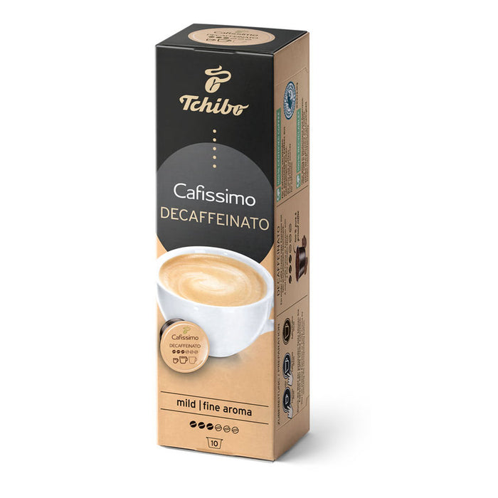 COFFEE TCHIBO CAFISSIMO CREMA DECAFF. 10 pcs