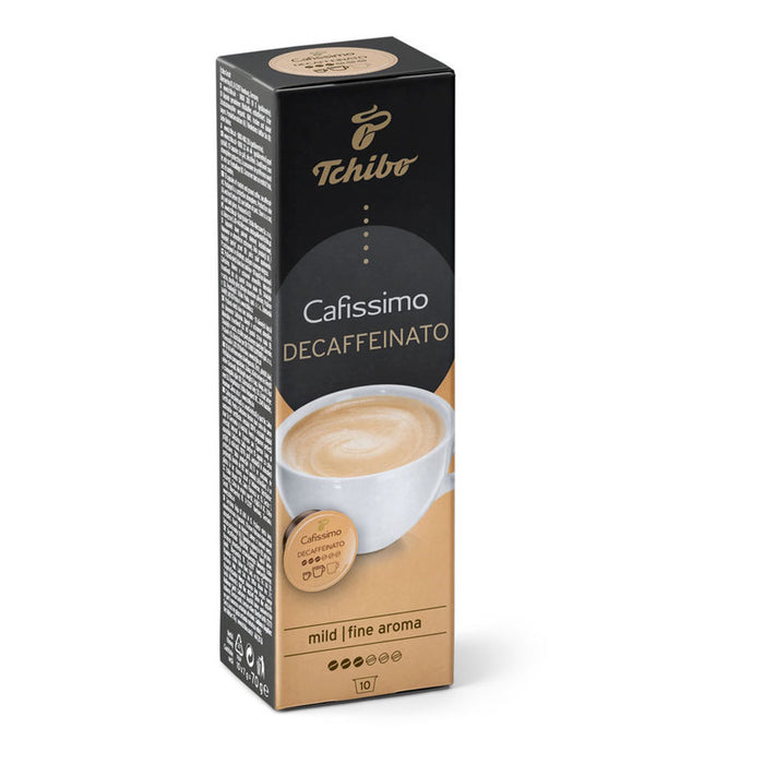 COFFEE TCHIBO CAFISSIMO CREMA DECAFF. 10 pcs