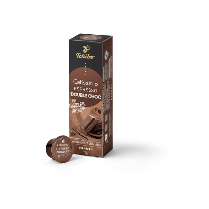 COFFEE TCHIBO CAFISSIMO DOUBLE CHOC 10PCS