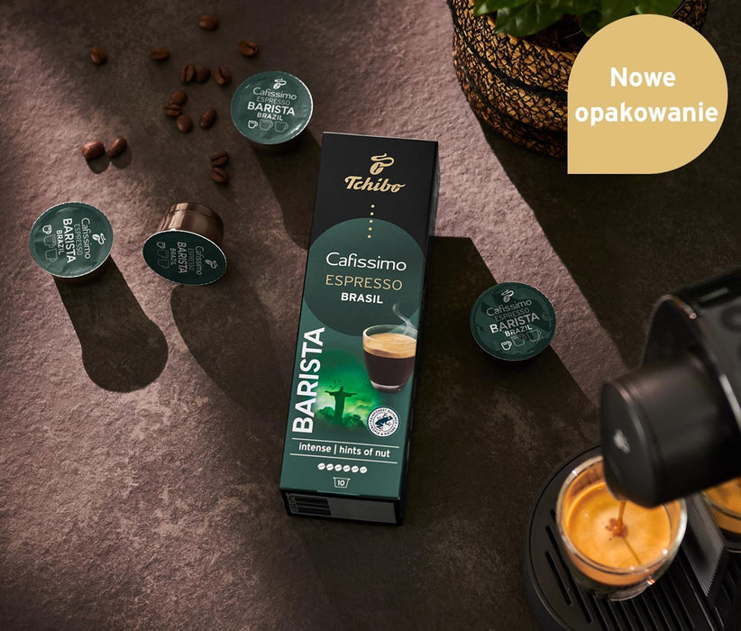 Tchibo Espresso Brasil Beleza Coffee capsule Dark roast 10 pc(s)