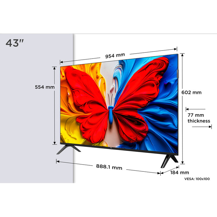 Smart TV TCL 43S51K Full HD 43" QLED