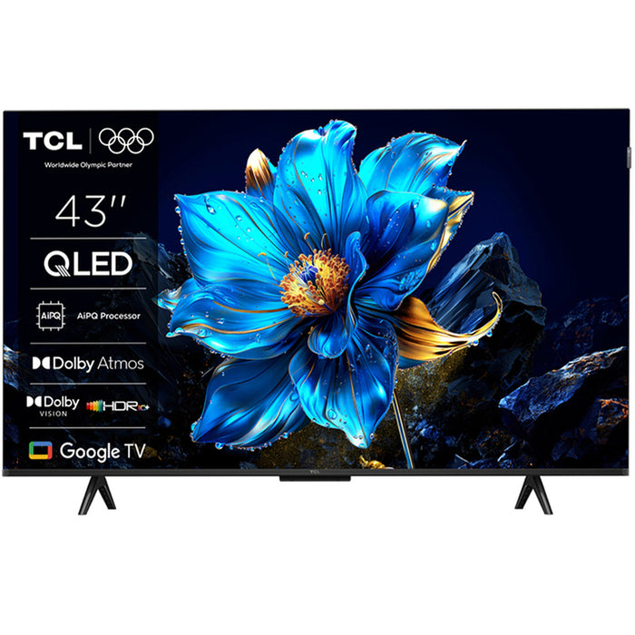 TV TCL 43QLED780K 4K Ultra HD QLED SMART TV, GOOGLE TV, 43.0 ", 108.0 cm