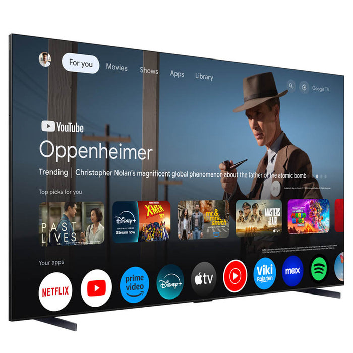 TV TCL 115C79K, 115 inch, 291 cm, 3840x2160 UHD-4K, Android, Mini LED, Smart TV