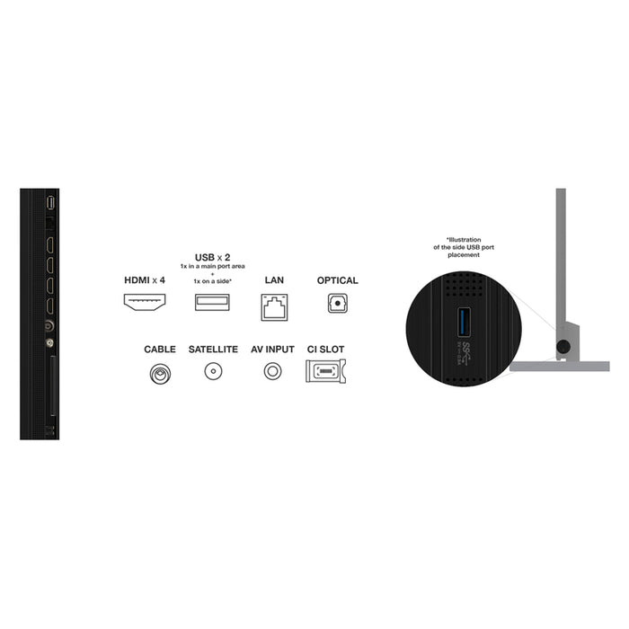 TV TCL 115C79K, 115 inch, 291 cm, 3840x2160 UHD-4K, Android, Mini LED, Smart TV