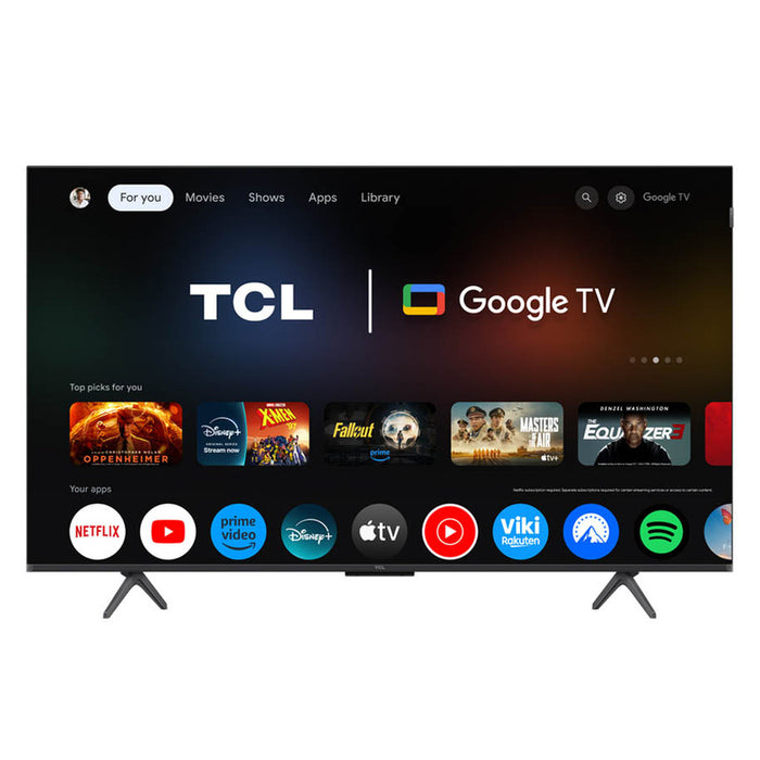 TV TCL 50MQLED75K 4K Ultra HD QD-Mini LED SMART TV, GOOGLE TV, 50.0 ", 126.0 cm