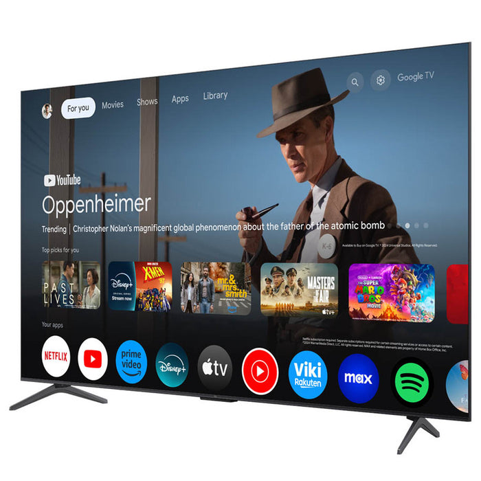 TV TCL 55C6KS 4K Ultra HD QD-Mini LED SMART TV, GOOGLE TV, 55.0 ", 139.0 cm