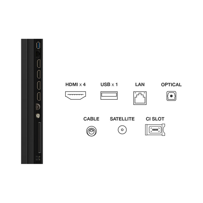 TV TCL 98QLED810K 4K Ultra HD QLED SMART TV, GOOGLE TV, 98.0 ", 248.0 cm