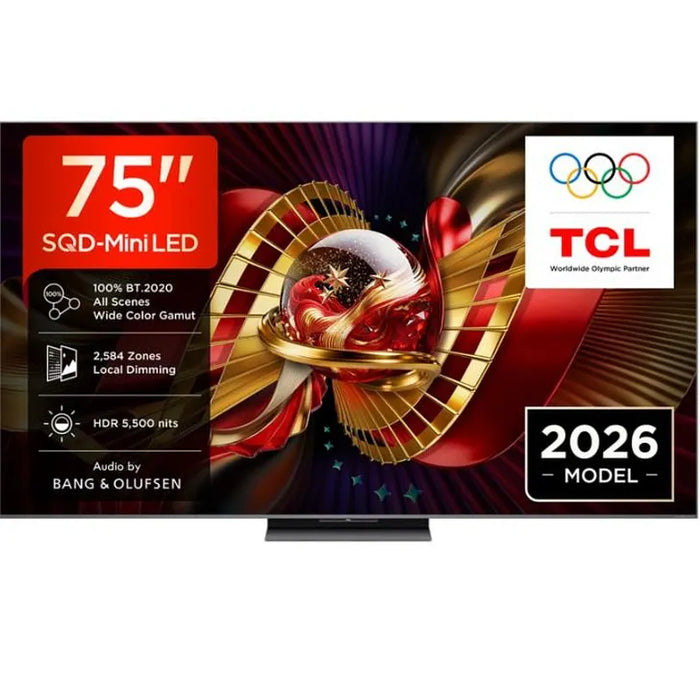 TV TCL 75C7L, 189 cm, 3840x2160 UHD-4K, 75 inch, Android, Mini LED, Smart TV