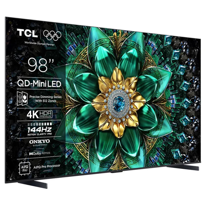 TV TCL 98Q6C , 248 cm, 3840x2160 UHD-4K , 98 inch, QLED , Sm
