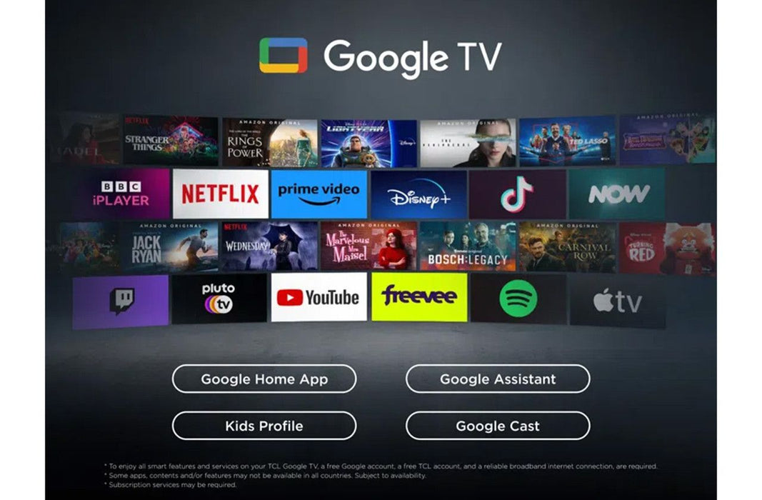 TV TCL 50C6K, 50" QD-MiniLED, 4K Ultra HD, ONKYO 2.1 Hi-Fi System