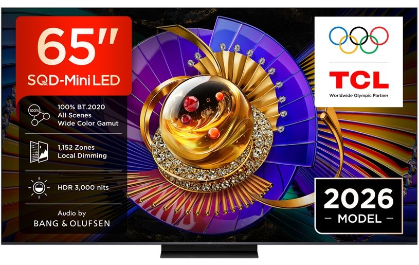 TV TCL 65C7L, 164 cm, 3840x2160 UHD-4K, 65 inch, Android, Mini LED, Smart TV