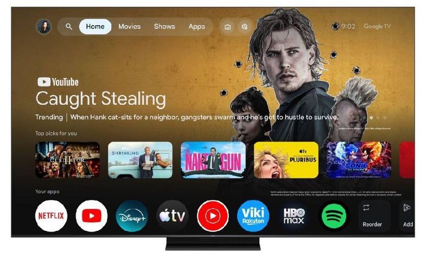 TV TCL 55C7L , 139 cm, 3840x2160 UHD-4K , 55 inch, Android , Mini LED , Smart TV