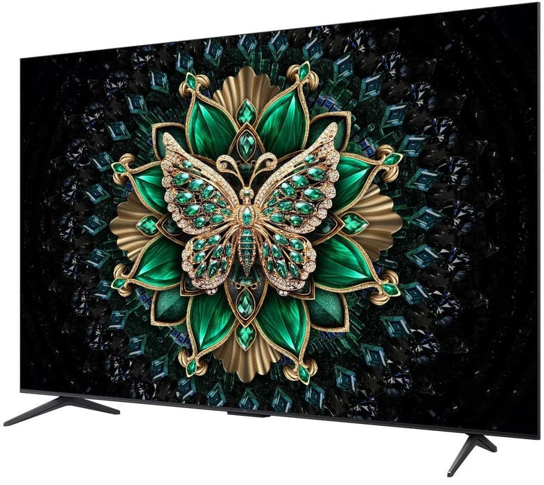 TV TCL 75Q6C, 75"(189 cm), QD-Mini LED, 4K Ultra HD, Smart TV, Google TV