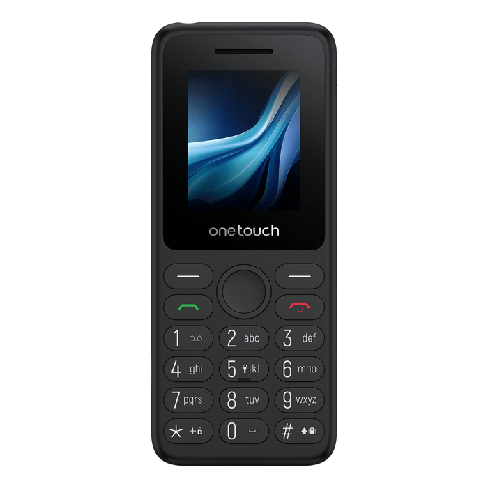 TCL onetouch 5041 64MB RAM 128MB ROM Dual Sim Feature phone Night Grey