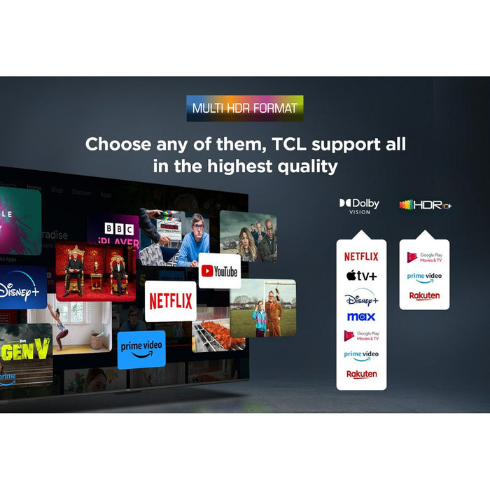 Smart TV TCL 55V6C 4K Ultra HD 55" HDR D-LED HDR10 Direct-LED Dolby Vision