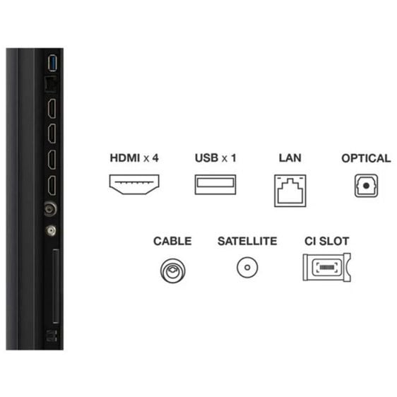 TV TCL 65C6K, 65" QD-MiniLED, 4K Ultra HD, ONKYO 2.1 Hi-Fi System