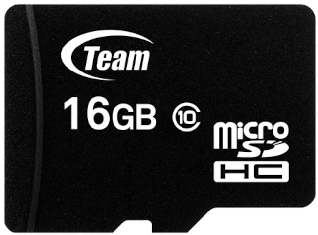 Memory card TEAM micro SDHC, 16GB