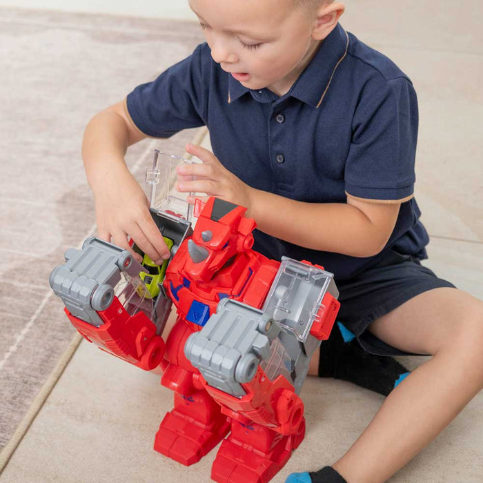 HTI TEAMSTERZ Robo Wreckerz Rhino Launcher with Car
