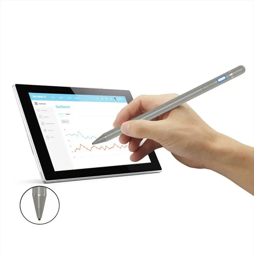Tech-Protect Active Stylus - Titanium - Cell phone stylus pen<<<HurtelXML
