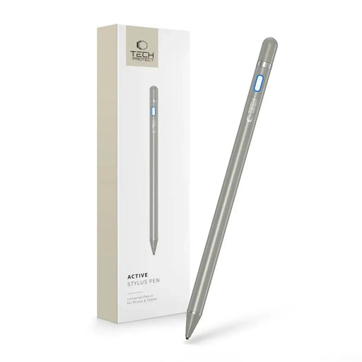 Tech-Protect Active Stylus - Titanium - Cell phone stylus pen<<<HurtelXML