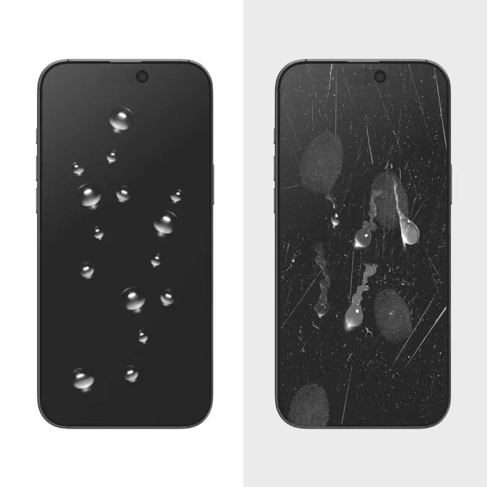 Tech-Protect Anti Spy Glass Pro+ 2-pack for iPhone 16e / 14 / 13 Pro / 13 - black - Cell phone tempered