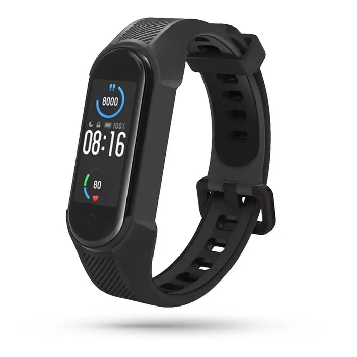 Tech-Protect Armor Strap for Xiaomi Mi Smart Band 5 / 6 / 6 NFC - Black - Other cell phone equipment<<<HurtelXML