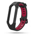 Tech-Protect Armor Strap for Xiaomi Mi Smart Band 5 / 6 / 6 NFC - Black and Red - Other cell phone equipment<<<HurtelXML