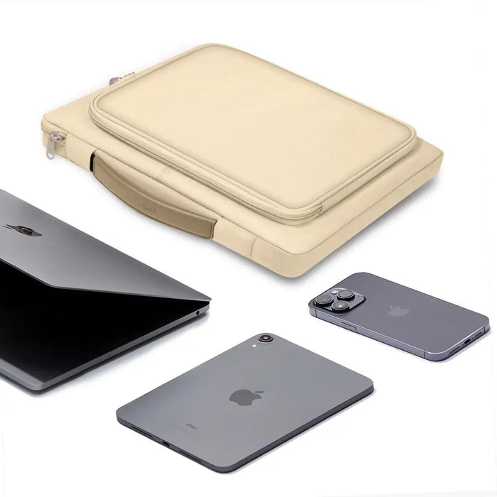 Tech-Protect Basic Bag for 13-14’’ laptop - beige - Laptop bags<<<HurtelXML
