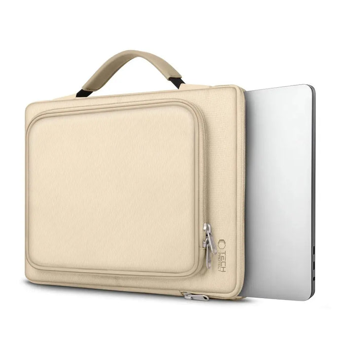 Tech-Protect Basic Bag for 13-14’’ laptop - beige - Laptop bags<<<HurtelXML