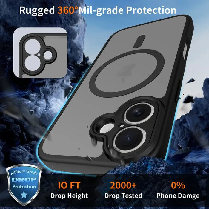 Tech-Protect BasicMag MagSafe Case for iPhone 17 - Matte Black - Cell phone cases and covers<<<HurtelXML