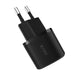 Tech-Protect C20W charger mini USB-C PD 20W / USB-A QC 3.0 - black - Cell phone USB charger<<<HurtelXML