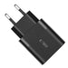 Tech-Protect C30W Charger USB-C PD 30W / USB-A QC 3.0 - Black - Cell phone USB charger<<<HurtelXML